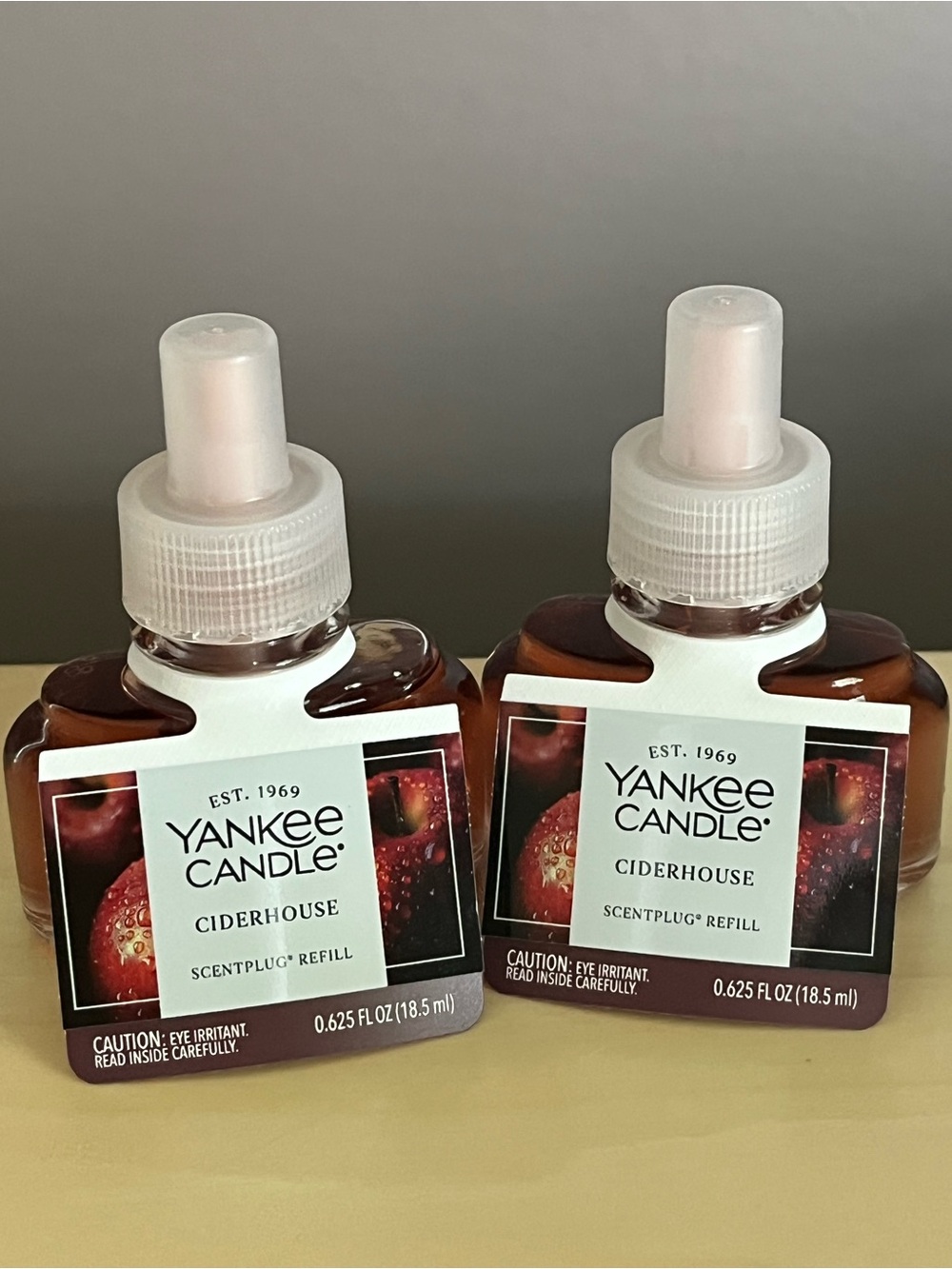 Two New Yankee Candle Ciderhouse Plug In Scented Refills